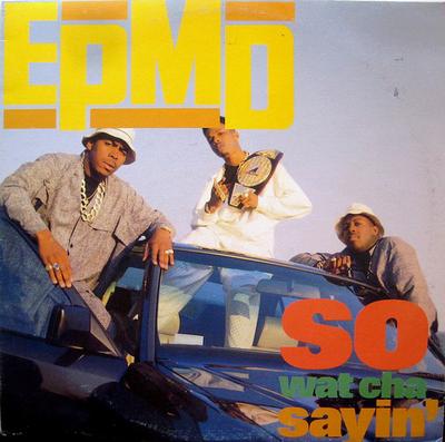 12-дюймовая пластинка EPMD - So Wat Cha Sayin' FRE80133 Fresh Records 1998 US Рэп и хип-хоп/R&B Б/У