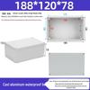 Die-cast Aluminum Outdoor Junction Box IP65 Waterproof Enclosure