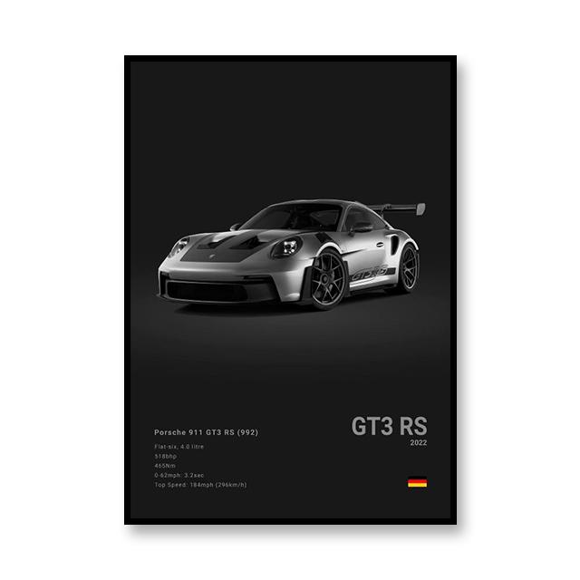 Знаменитые Марки Автомобилей SVJ GT3RS G80M3C Холст Настенное Искусство Принт Постер 918 M5CS MSCSL Декоративная Фреска Домашний Декор Подарок Без Рамки
