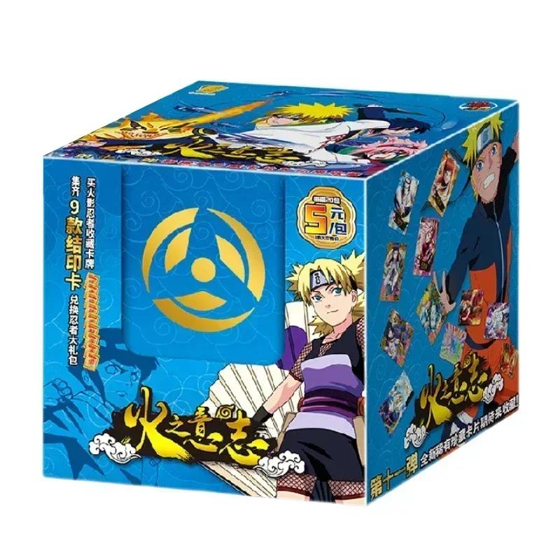 Naruto Card Will of Fire Commemorative Edition Cards Rare SSP Cards Popular Deluxe Anime Peripherals Collection Card Toy Gift
