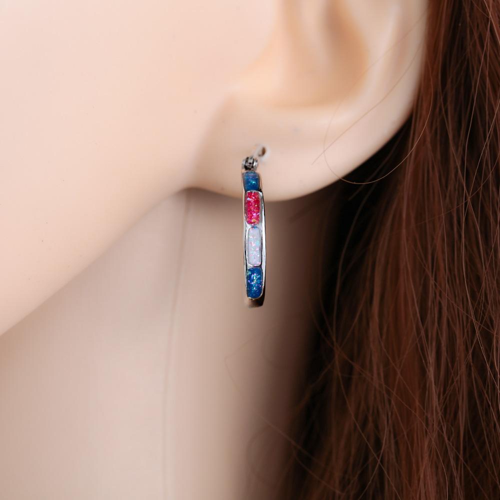 Fashion Jewellery Weight Loss Hoop Gallstone Earrings Slimming Earring Healthy Stimulation Acupoint