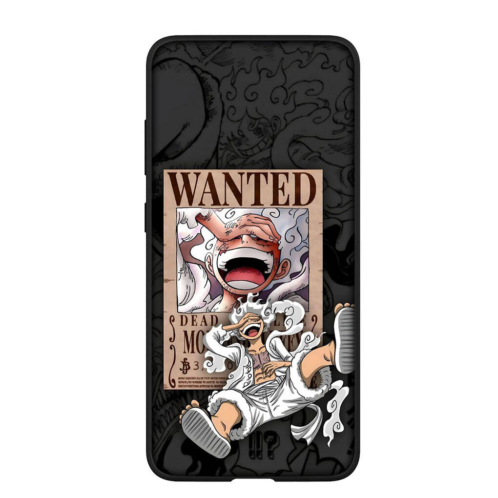 Чехол для телефона для iPhone 17 15 16 Plus Redmi Note 14 12 11 13 Pro Max Huawei P30 P20 Lite Y9 OPPO A60 A40 A80 A18 A16 Постер Луффи Гир 5 One Piece Чехол