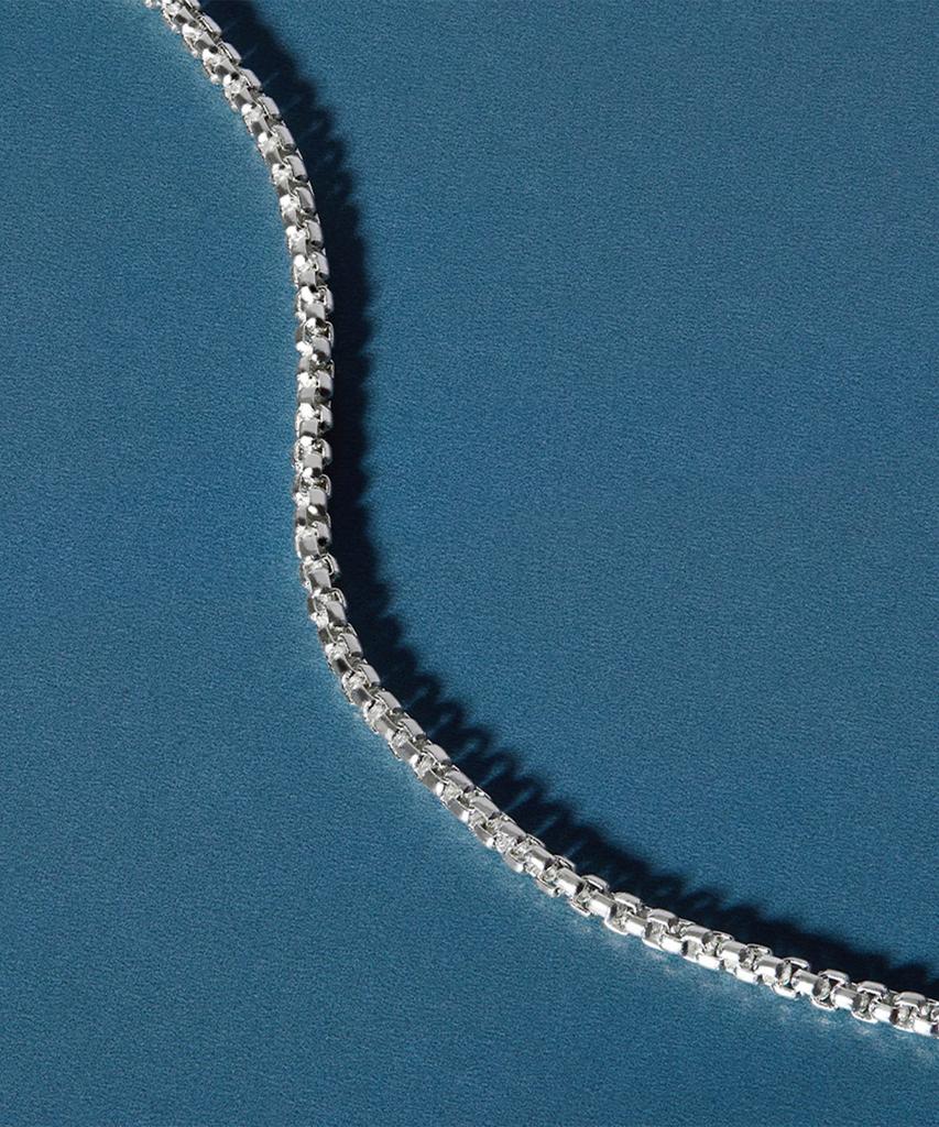 Helene Jewelry Серебряное круглое колье из серебра 925 пробы