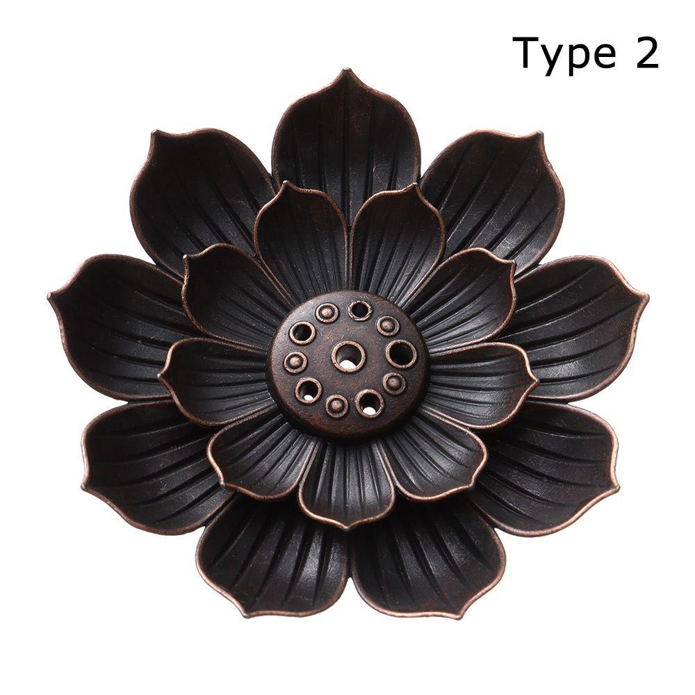 Line Incense Plate Home Decor Incense Holder Joss-stick Inserted Incense Burner Buddhism Lotus