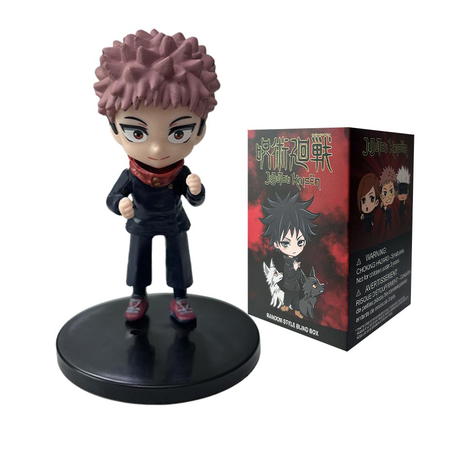 16 шт./упак. Фигурка Jujutsu Kaisen Q Posket Сатору Годжо Гэто Сугуру Юдзи 9 см Фигурка Аниме Коллекция украшение подарок на день рождения