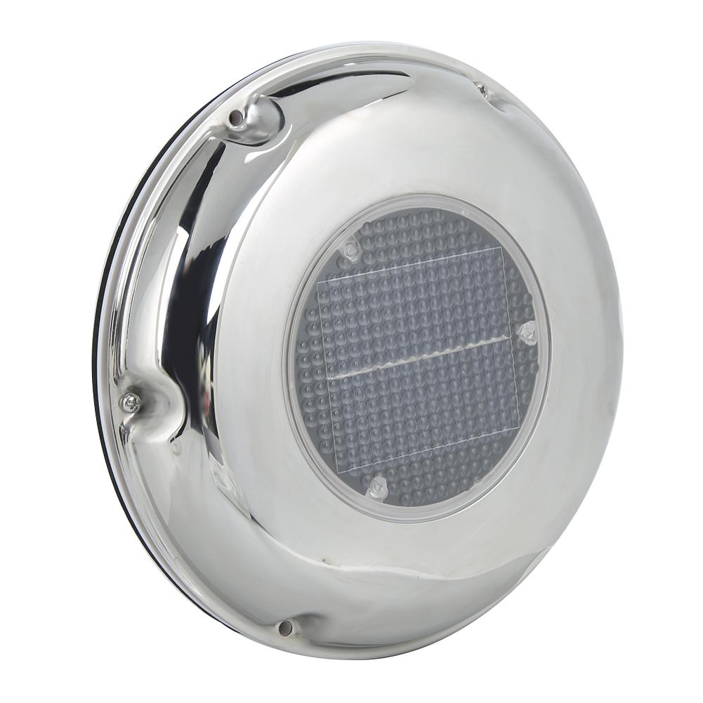 Stainless Steel Boat Exhaust Fan Solar Powered Ventilation Vent Fan