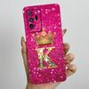 Чехол Для Samsung Galaxy Note 20 Ultra Роскошная Корона Буква Жидкий Силикон Задняя Крышка Мягкий Funda Для Samsung Note20 20Ultra Coque
