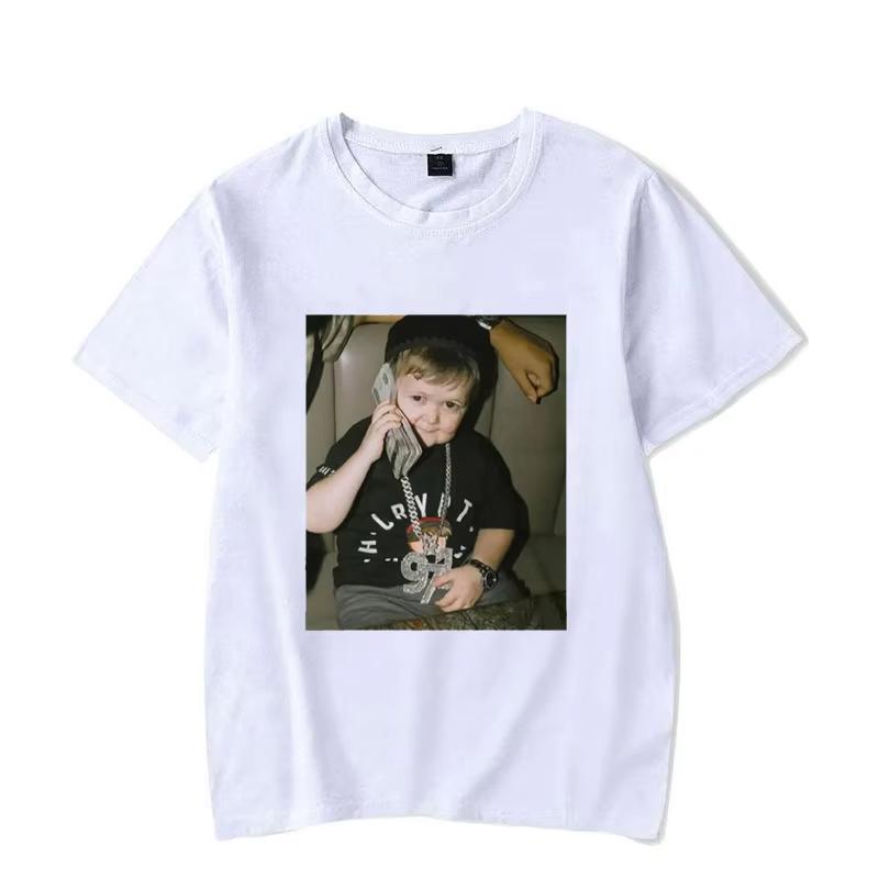 Hasbulla Fighting Tshirt Mini Khabib Blogger Graphic Tshirts Unisex Women High Quality Oversized Tee Shirt Streetwear