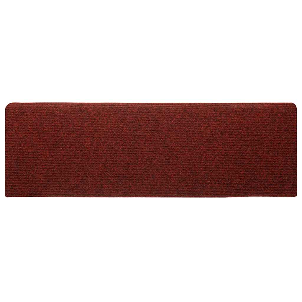 Maty Na Schody Samoprzylepne 30 Szt. Czerwone 65X21X4 Cm