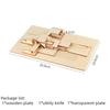 1:100 Japanese Architecture Model Kit Wooden Miniature Prefab House Building Set Modular Assembly Craft Project