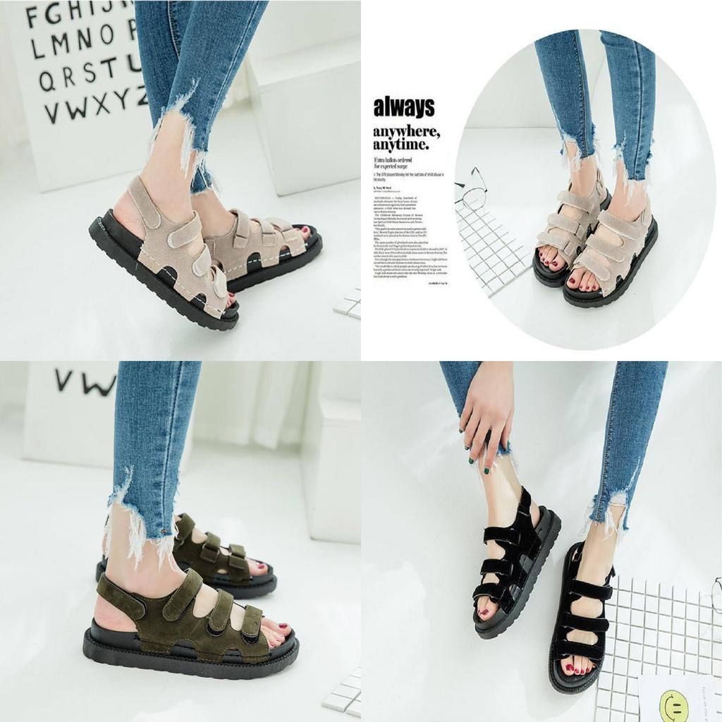 Versatile And Comfortable 2018 Summer Women's Thick Bottom Lightweight Casual Beach Sandals