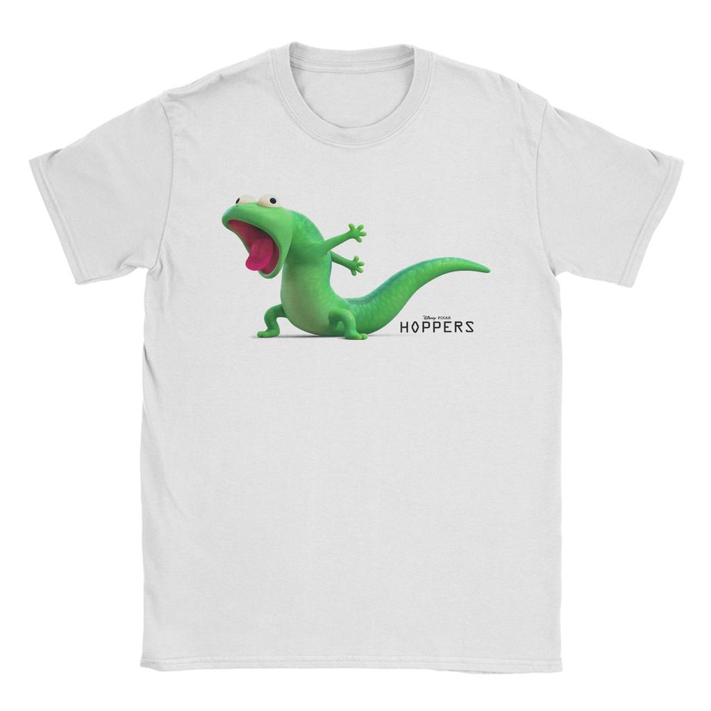 Мужская футболка Hoppers Tom Lizard с забавной позой крика Хлопковая одежда Потрясающие футболки с коротким рукавом и круглым вырезом Вечеринки Футболки