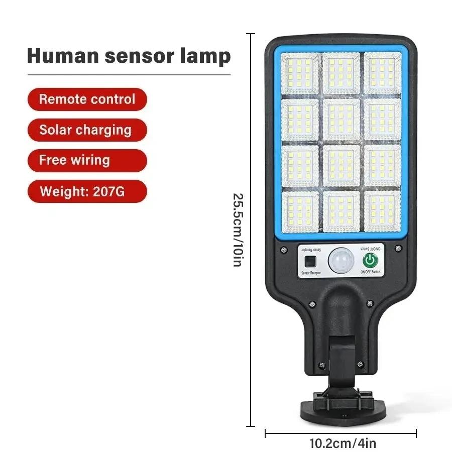 Несколько стилей наружных светодиодных солнечных уличных фонарей, водонепроницаемая индукционная солнечная лампа, садовая дорожка, двор, гараж, настенный светильник