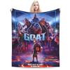 GOATed Will Harris basketball cartoon Print Blanket For Men Women Super Soft Throw Blankets for Couch 50x60 Inches Multi-size