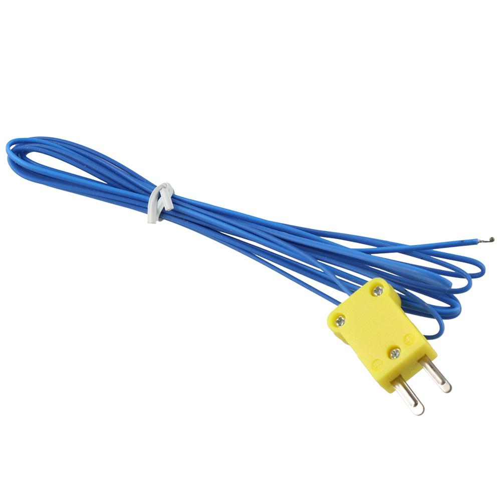 5pcs Blue K Type Thermocouple -40°C to 400°C Mini-Connector Probe Sensor Oven and Furnace
