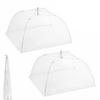 12-17 дюймов всплывающий чехол для зонта с сеткой для пикника, барбекю, вечеринки, защита от комаров и мух