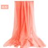 Spring/Summer New Women'S Silk Scarf 70 * 170cm Simulated Silk Twill Square Scarf Fashion Printed Large Square Scarf Professional Scarf