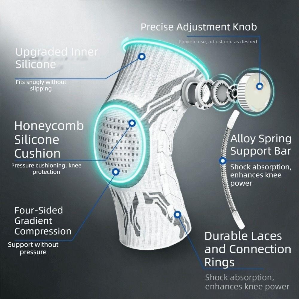 Adjustable Knob Knee Pad Thin Knee Brace Support Sports Protection Sports Knee Brace Sports
