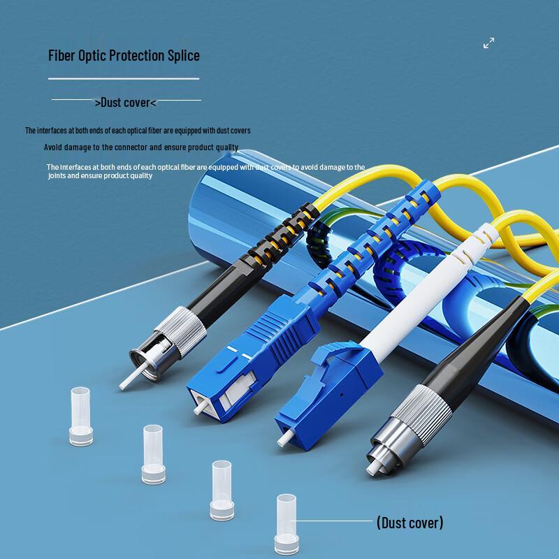 SHOCHAN Single-Mode Fiber Optic Patch Cable