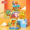 Jiaqi BK025 Китайский стиль Счастливые Строительные Блоки Игрушка - Креативное Новогоднее Настольное Украшение.