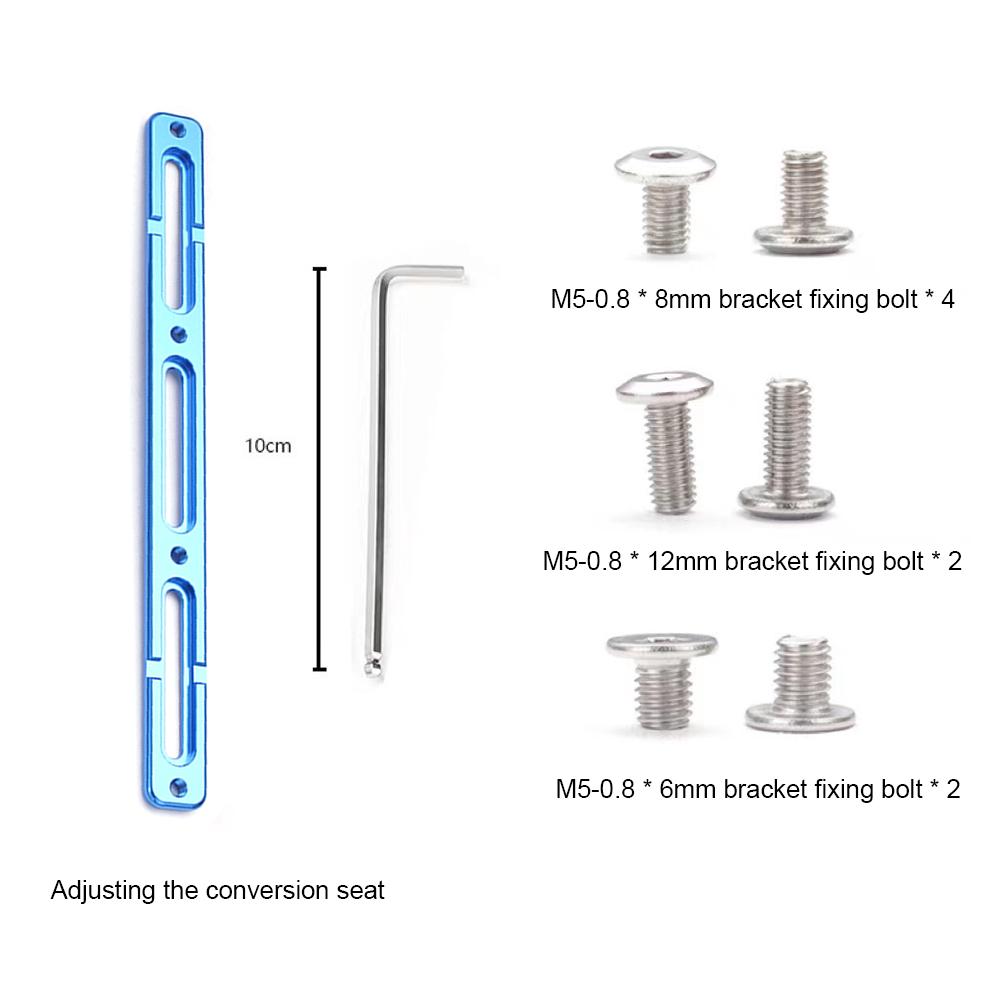 Адаптер держателя фляги для велосипеда Алюминиевый сплав Дорожный Горный велосипед Крепление флягодержателя Адаптер Держатель для фляги База для крепления насоса
