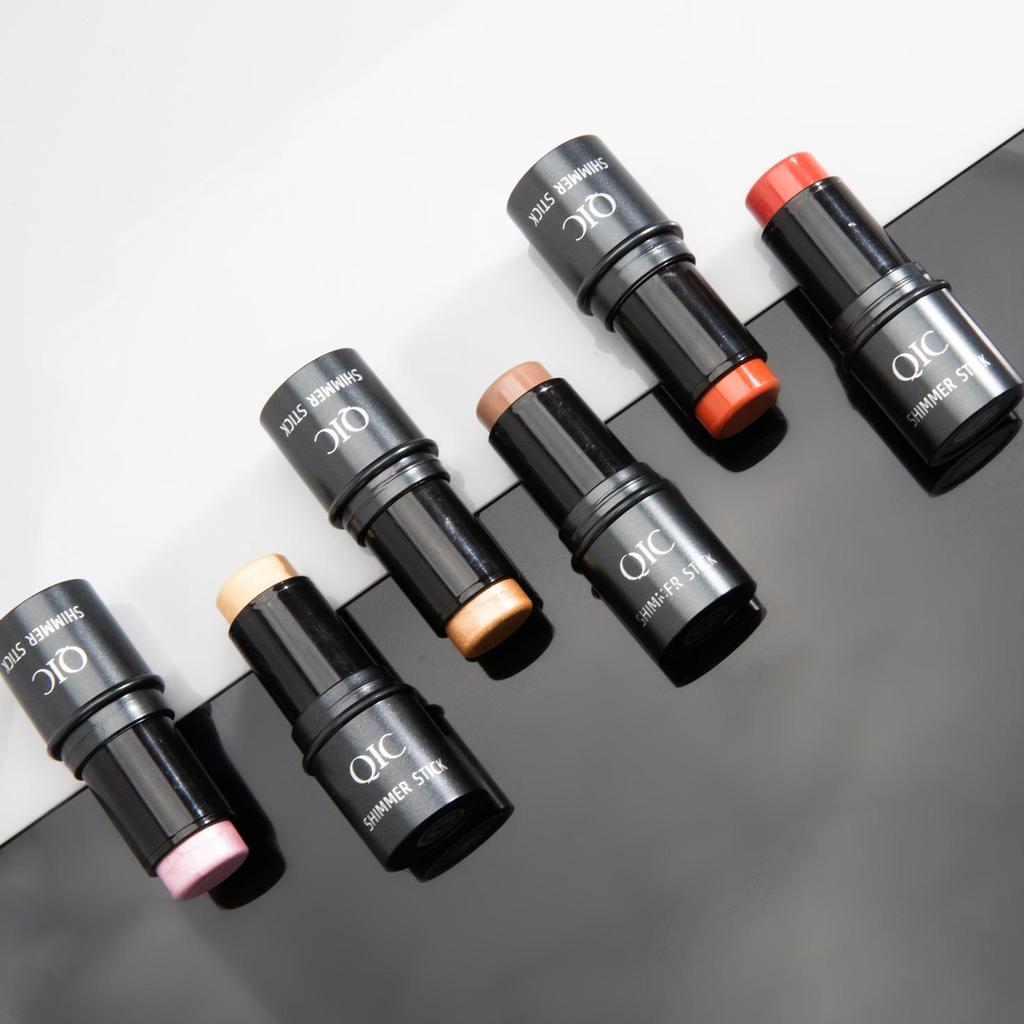 Блестящий хайлайтер, бронзатор, контурная палочка для лица, румяна, мерцающая пудра, кремовая косметика для макияжа