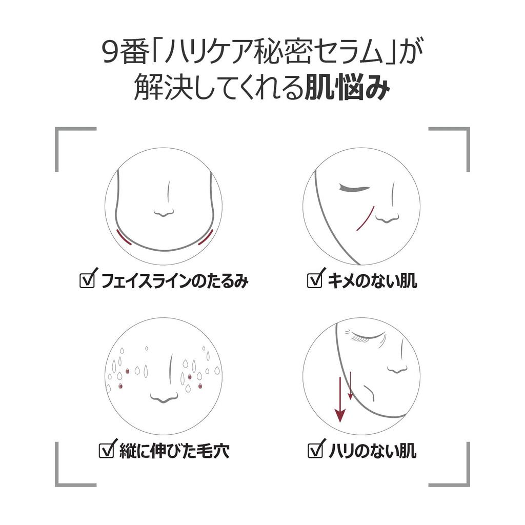 Нумбузин Нет. 9 Haricare Secret Serum 50 мл, Сыворотка для упругости и сияния, Корейская косметика, Корейская сыворотка