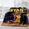 Kobe Personalized Name Blanket Throw Customizable Blanket Durable Comfort Perfect For Sofa Couch Bed Office Chair Four Seasons Multipurpose
