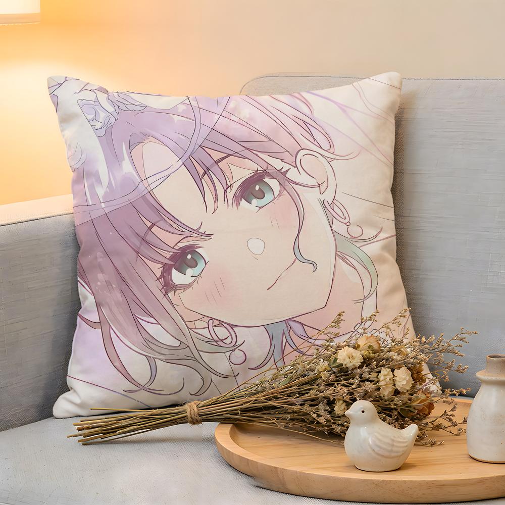 Cushion Cover Linen SkinFriendly Soft Decorative Case for Sofa Home Decor Anime Toru Asakura Pillow cover