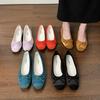 Fashion 2025 Women Bowtie Ballets Silk Patchwork Flats Shoes Ladies Soft Soled Moccasines Daily Slip On Ballerinas Mujer Roll-Up Loafers