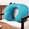 Подушки для путешествий, самолеты, надувная супер легкая портативная подушка для шеи, U-образная автоматическая надувная подушка для шейного позвонка