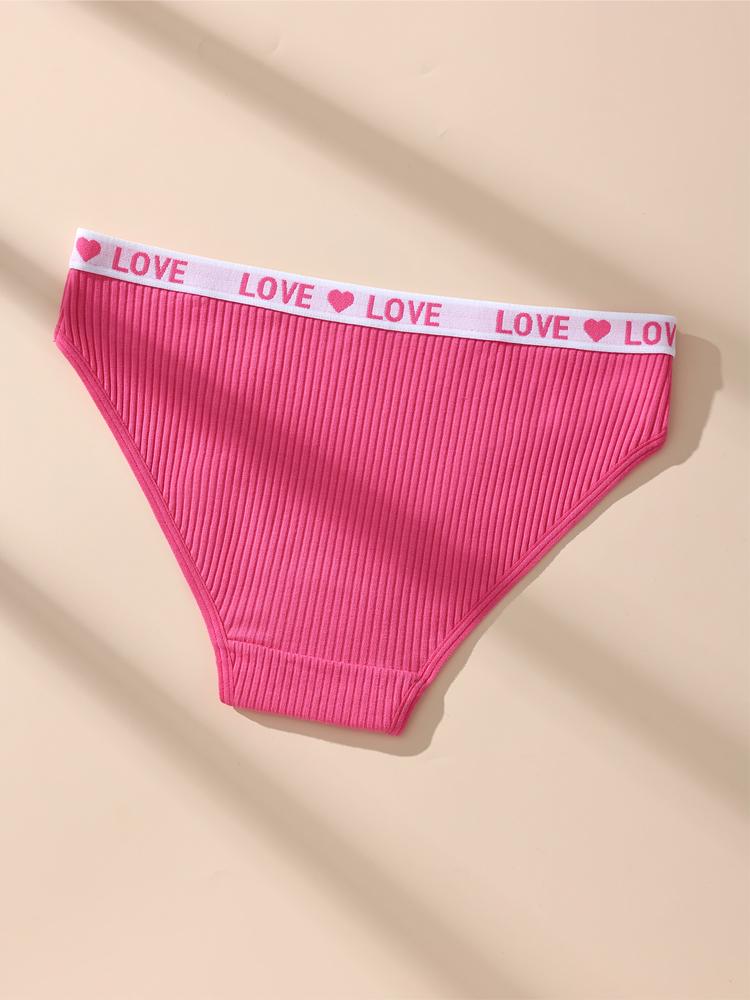 7PCS Women Panties Striped Briefs Sexy Women Low-Rise Breathable Cotton Panty Female Soft Underwear Ladies Underpants