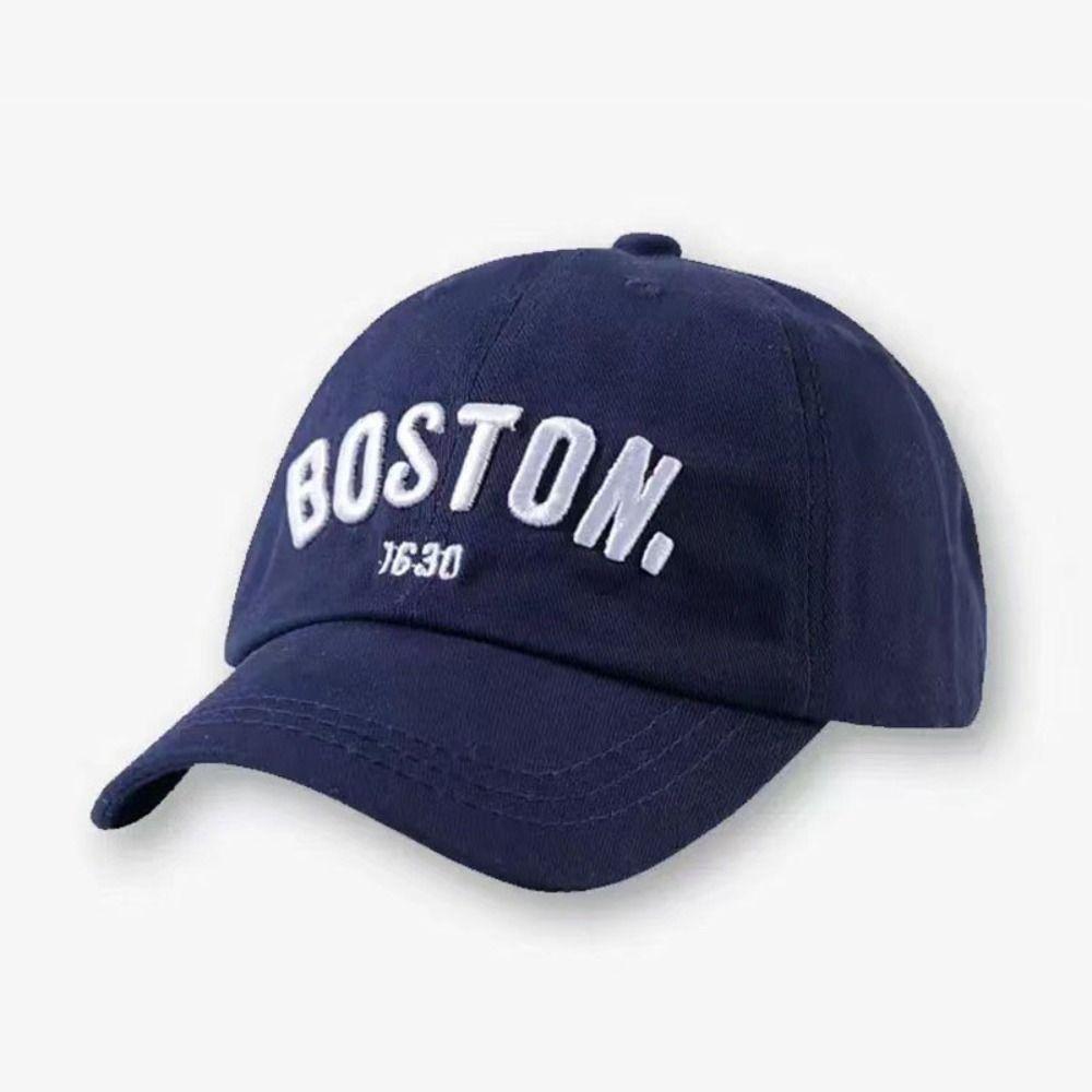 Вышитые буквы Детские кепки с козырьком от солнца Солнцезащитная шляпа Весна Лето Осень