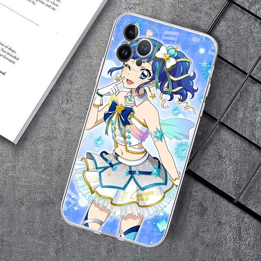 Аниме A-aikatsu Чехол для телефона Для IPhone 16 15 14 11 12 13 Mini Pro XS Max Чехол 6 7 8 Plus X Funda Shell