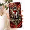 For ITEL S16 Case Cover Luxury A-Z Letters Fashion Crown 2D Painted Silicone Bumper For ITEL Vision 1 Pro Phone Casing