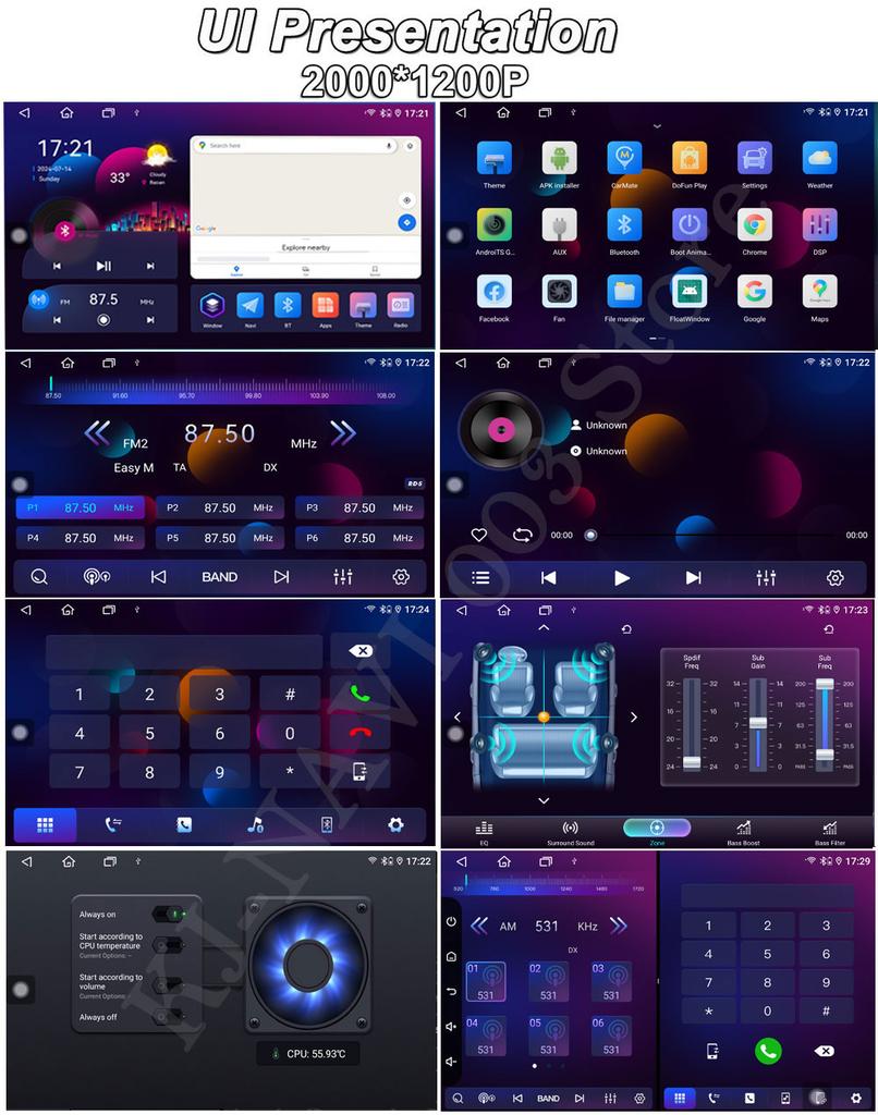 10 дюймов для Jeep Wrangler 3 JK 2007 - 2018 QLED DSP RDS Android 14 автомобильное радио Авторадио GPS навигация стерео