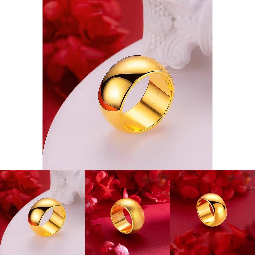 Модное парное кольцо из позолоченной меди с безупречным дизайном, идеально подходящее для повседневной носки и особых случаев