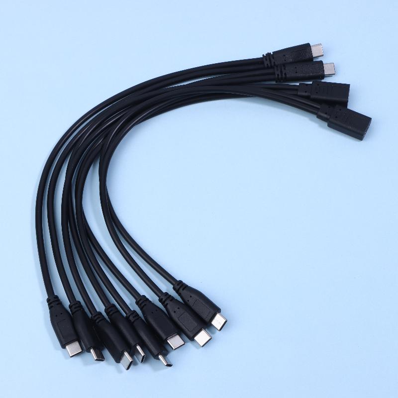 Разветвитель USB C Кабельный разветвитель Type C 1 на 2 Удлинительный провод Адаптер питания 3A 15W Адаптер кабеля для зарядки нескольких устройств