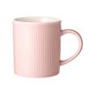 Creative Simple Solid Color Mug Stripe Ceramic Water Cup Milk Cup Coffee Cup Juice Cup