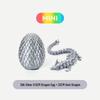 3D-печатная модель яйца дракона с градиентом, игрушка - Креативное китайское украшение для стола в виде дракона, подарок