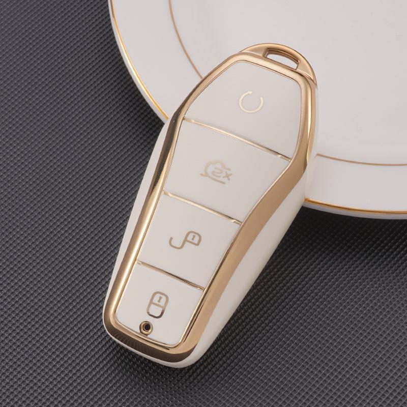 Чехол для ключа для BYD Qin PLUS, Tang, DMI Dolphin E2, Song pro, Qinhan EV, E6 yuan.