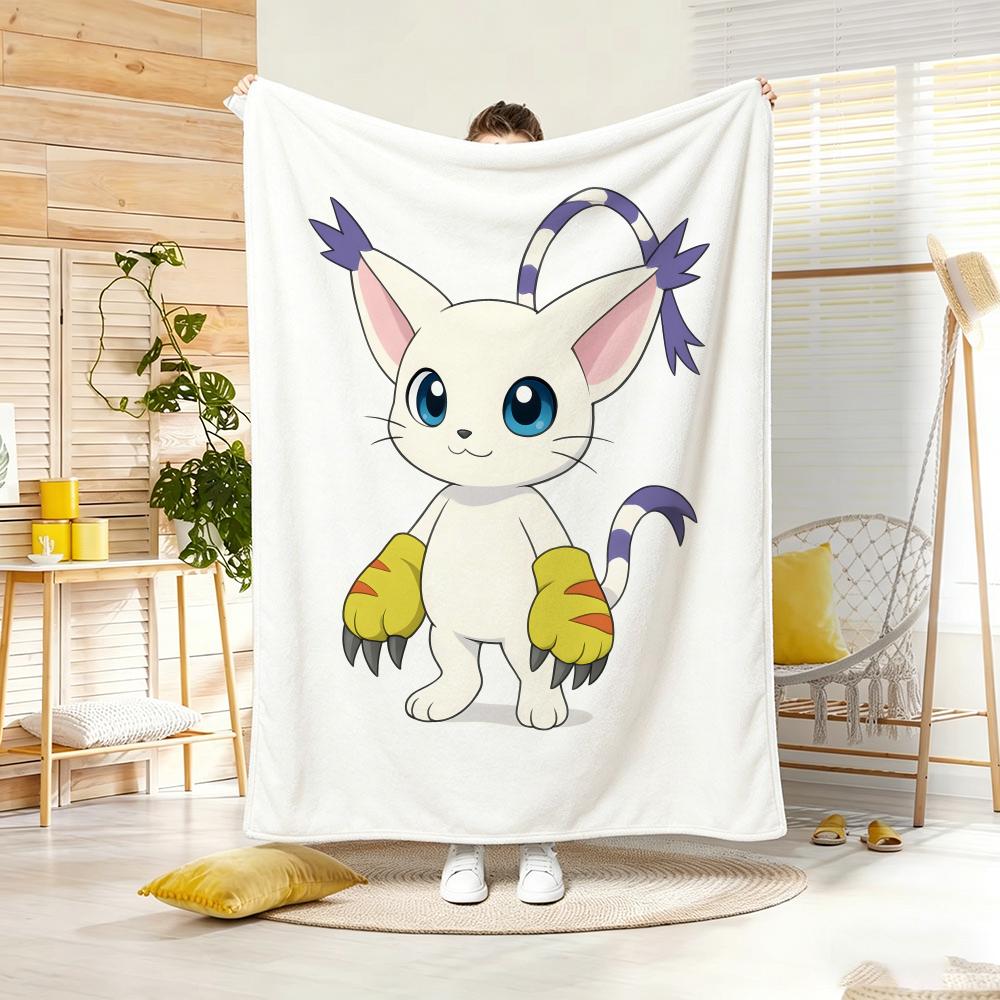 Аниме D-Digimon AdventureS Легкое одеяло 240г Фланелевое Мягкое Нежное к коже Для охлаждения летом