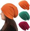 Набор из 6 штук разноцветных шапок-бини в стиле хип-хоп, мягких, легких, для бега, взрослые, шапки гнома, шапка для химиотерапии для мужчин и женщин, дышащие
