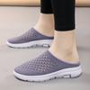 Shoe for Women New Hollowed Out Lazy Half Slippers Summer Mesh Comfortable Casual Soft Sole Breathable Women's Hiking Slippers