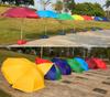 Lion Hunt HC 2.8m Large Outdoor Sun Umbrella