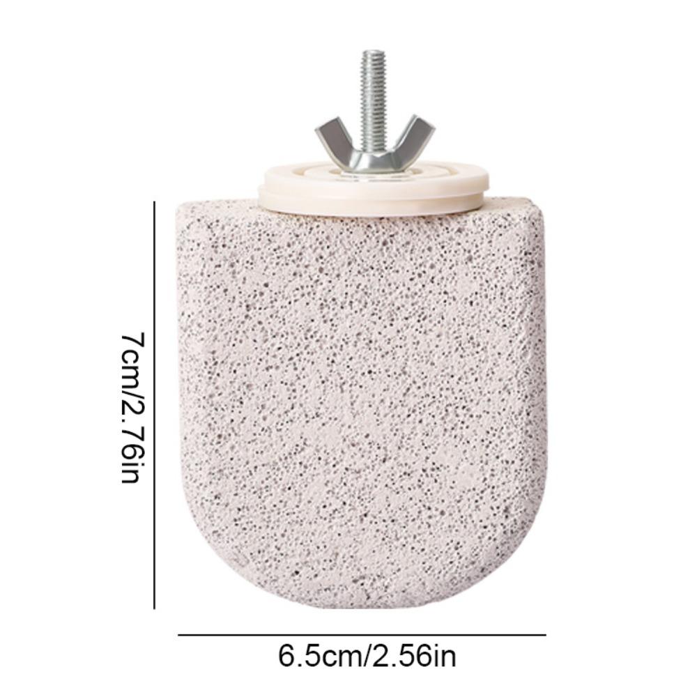 Pumice Bird Perch Stand Claw Grinding Bird Resting Platform Sturdy Parrot Stand Board Lovebirds