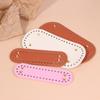 1Pc Long Bottom For Knitted Bag Pu Leather Bag Base Diy Handmade Bag Bottom