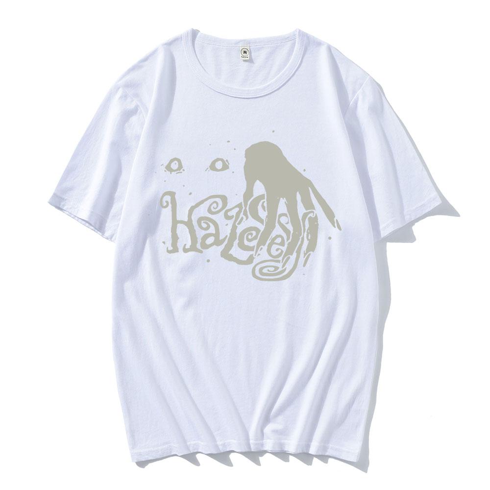 Unisex Streetwear HALSEY Badlands Fashion T-shirt Cotton Short Sleeve Male Tshirt Casual Loose O-neck Men Tee-shirt Print Clothes