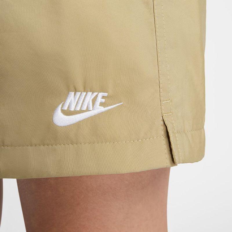 Nike Тканые повседневные шорты мужские темно-хаки средние FN3308-297