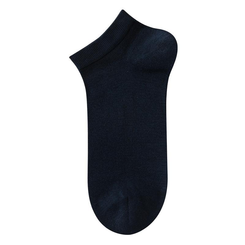 Men's Spring and Summer Ultra Thin Breathable 7A Antibacterial Business Mid Calf Socks